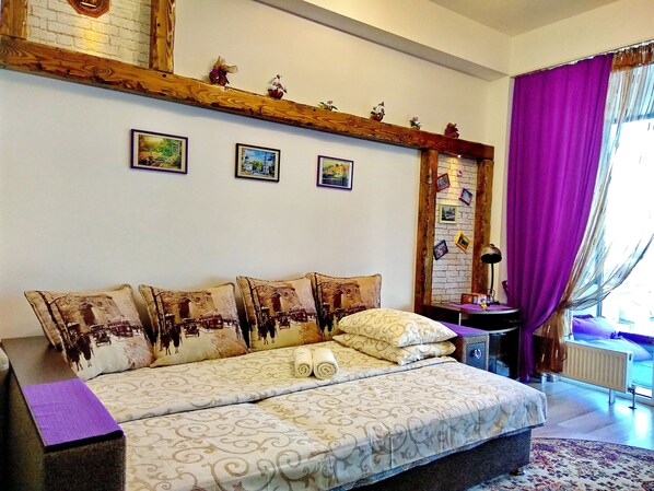 1 Schlafzimmer, Schreibtisch, Bügeleisen/Bügelbrett, WLAN