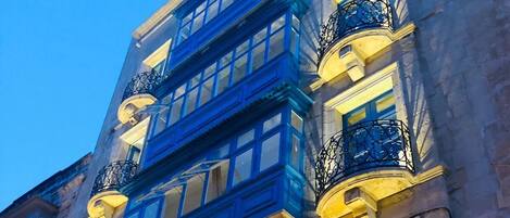 Façade de l’hébergement