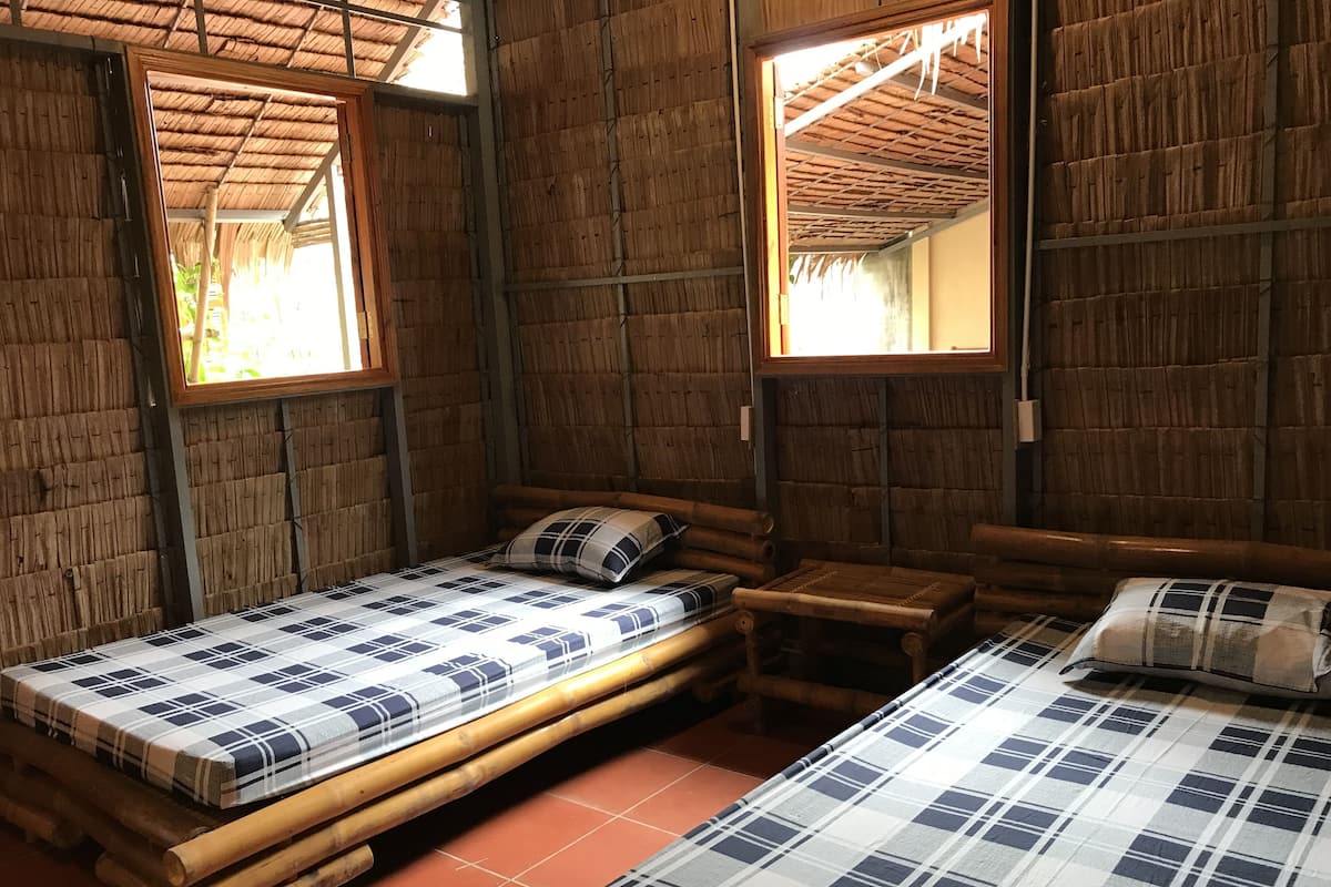 Bungalow | 1 chambre, literie de qualité supérieure, matelas mémoire de forme