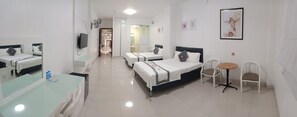 Basic Double Room, 2 Queen Beds, Non Smoking, Refrigerator - Linh Anh Hotel (Hanoi)