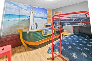 5 bedrooms, iron/ironing board, travel cot, free WiFi