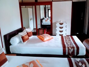 3 habitaciones y caja de seguridad en la habitación