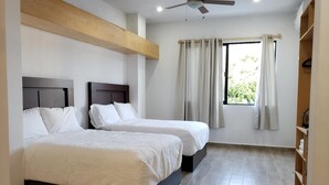 1 間睡房、埃及棉床單、高級寢具、Tempur-Pedic 床墊