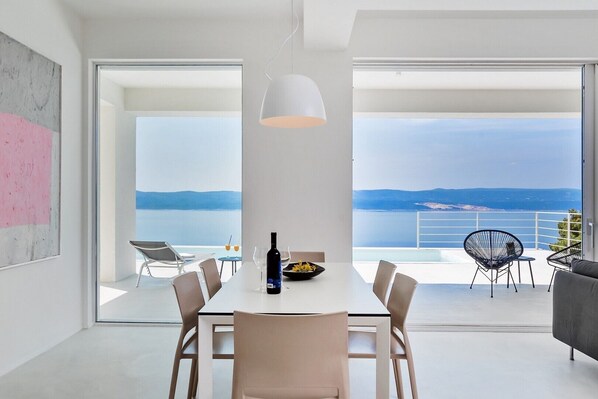 Dining - Villa V - private pool, special location & surroundings (Mimice)