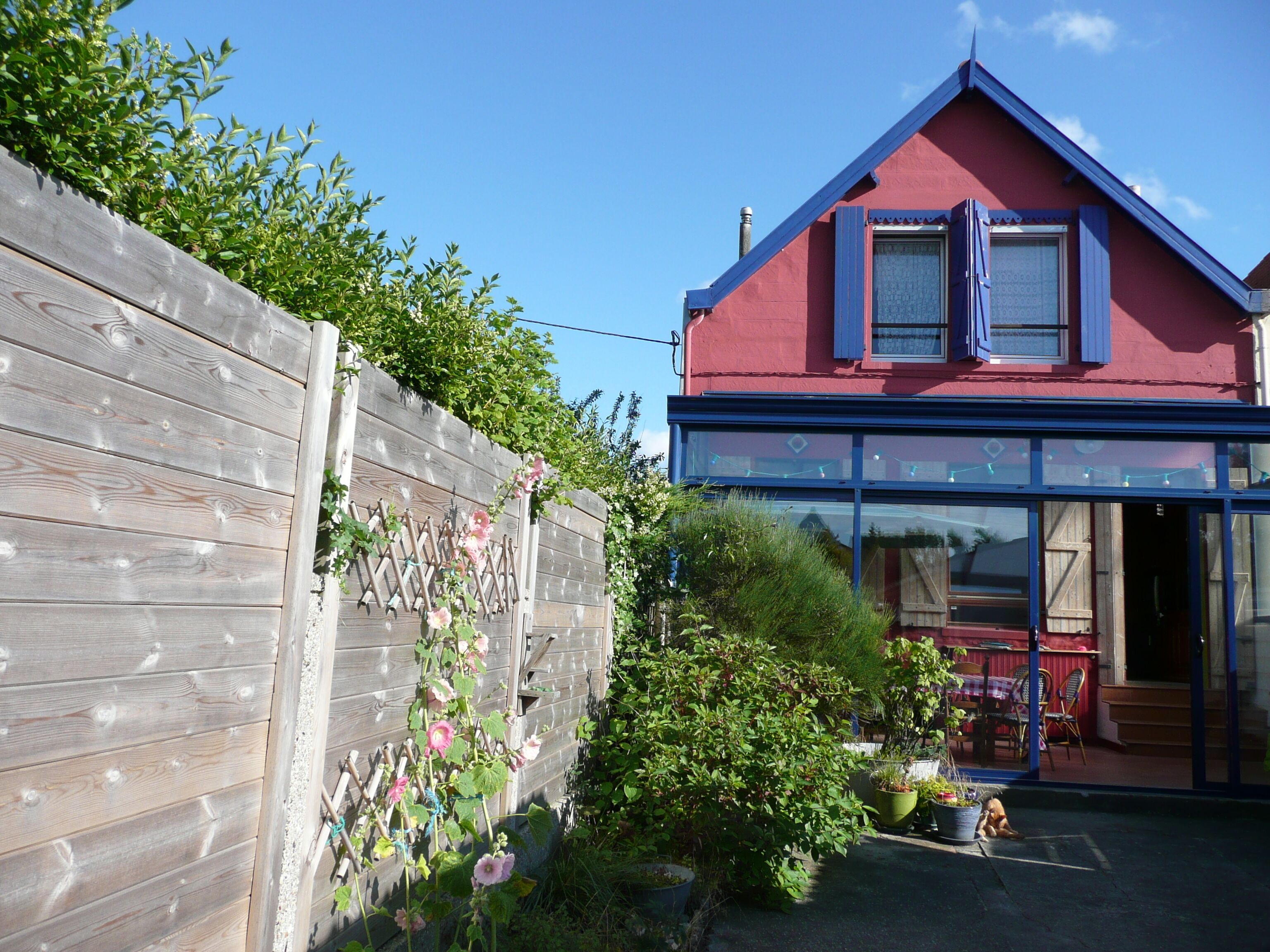 The Marlotte. Fisherman's house in the village center.