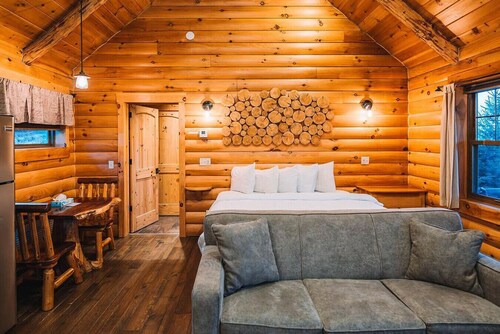 Cabine à couper le souffle dans le pays amish de l'Ohio - Jacuzzi, cuisine, salon