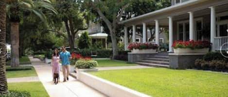 Enceinte de l’hébergement