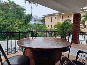 Exclusive Condo, 1 King Bed, Garden View | Balcony - Perla de Sosua (Sosúa)