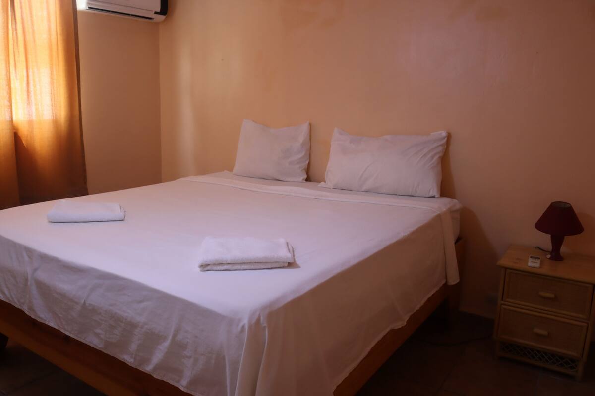 Hypo-allergenic bedding available, in-room safe, blackout drapes