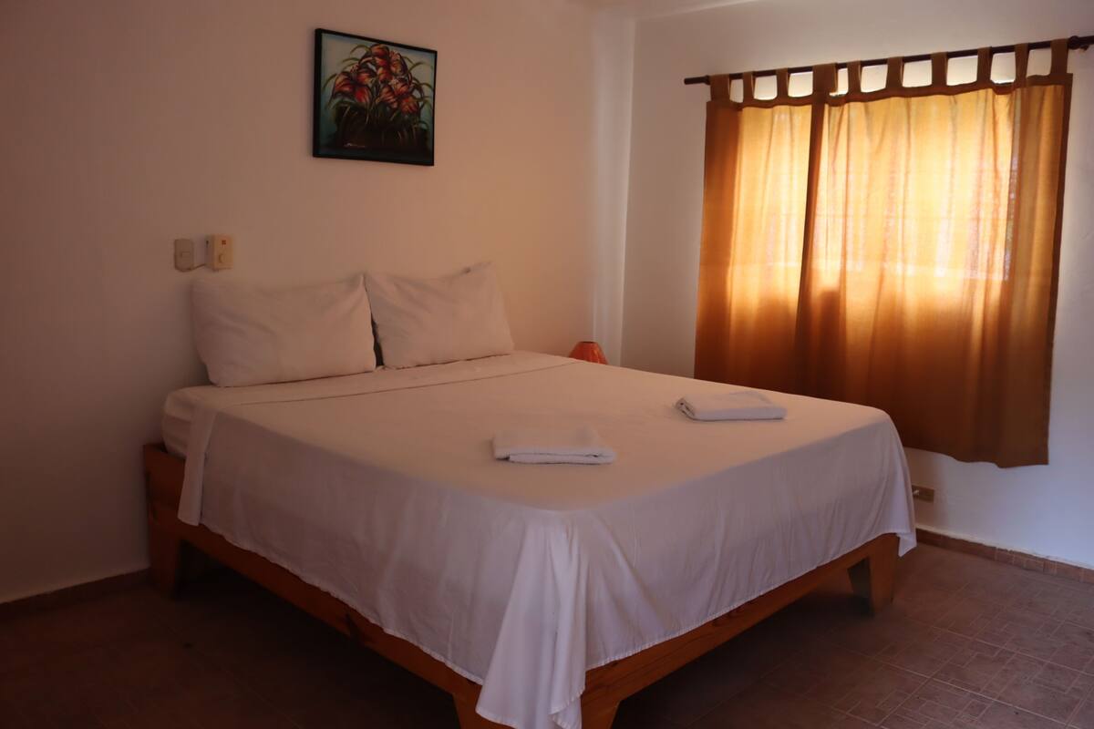 Family Apartment, 1 King Bed, Kitchen, Courtyard View | 1 bedroom, hypo-allergenic bedding, in-room safe, blackout curtains
