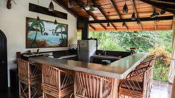 Vila Deluks, pemandangan gunung | Dapur pribadi