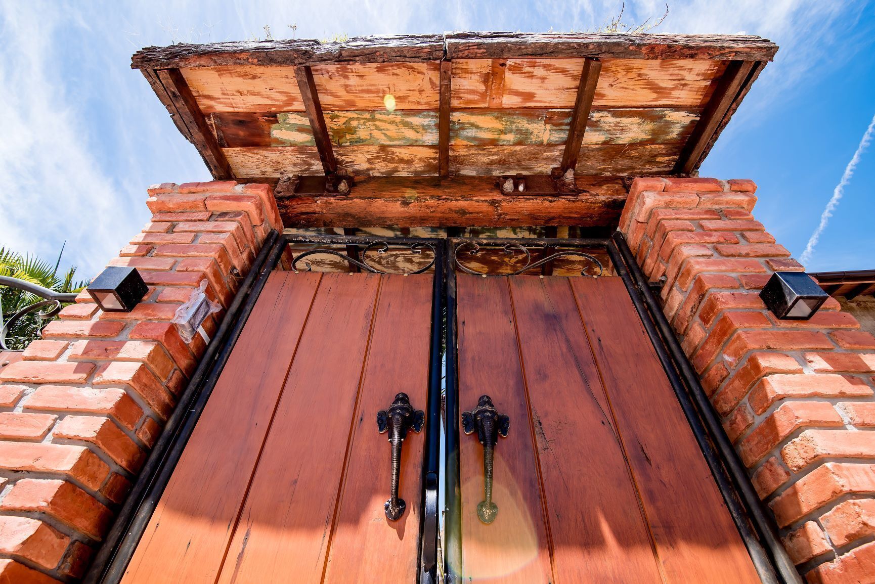 Entrada da propriedade