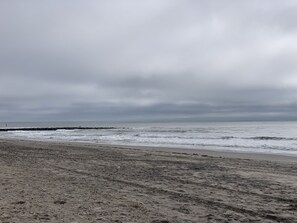 Plage à proximité, chaises longues