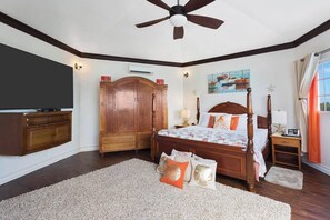 1 slaapkamer, een strijkplank/strijkijzer, wifi, beddengoed