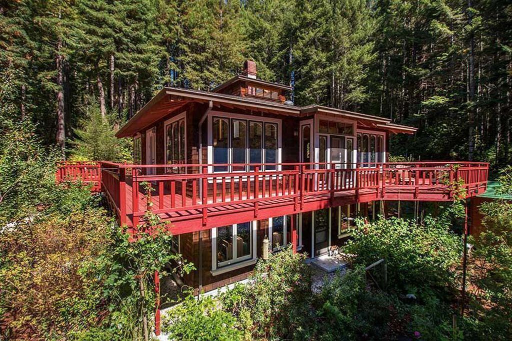 Rustic Redwood Retreat