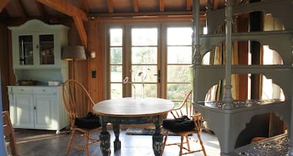 A vacation home in a quiet rural setting