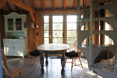 A vacation home in a quiet rural setting