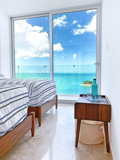 Apartment in Torremar, beachfront, country club Campeche