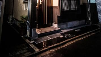 Front of property - evening/night