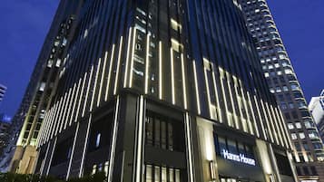 Front of property – evening/night