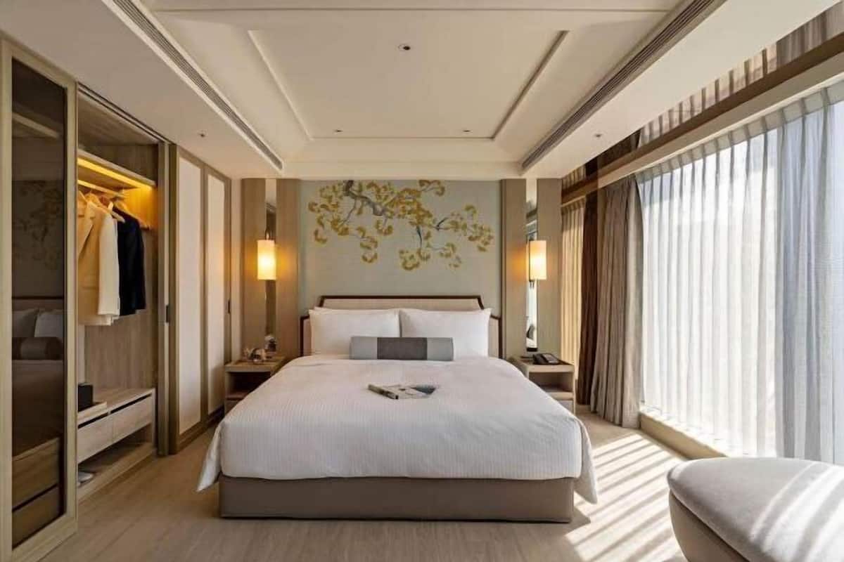 防过敏的被褥、羽绒被、记忆海绵床垫、客房内保险箱