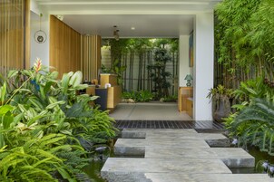 Entrada de la propiedad