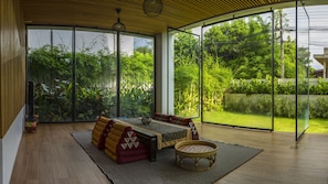 Sala de estar en el lobby