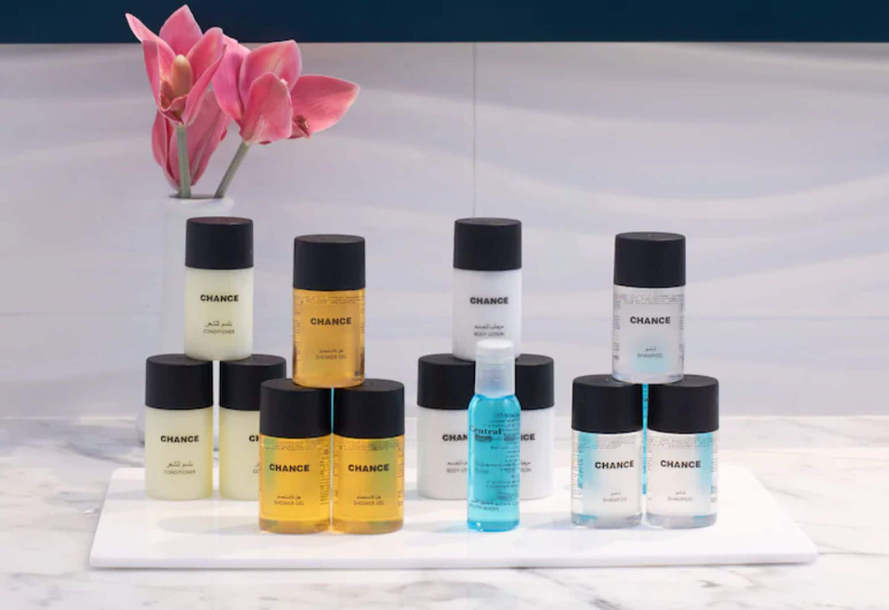 free toiletries, hair dryer, bathrobes, slippers