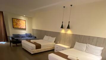 Free WiFi, bed sheets