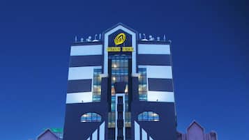 Front of property – evening/night
