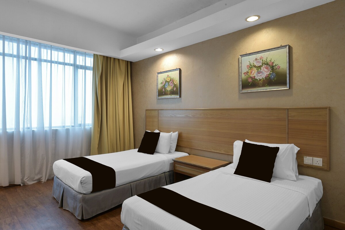 Deluxe Twin | Iron/ironing board (on request), WiFi (free), bed sheets