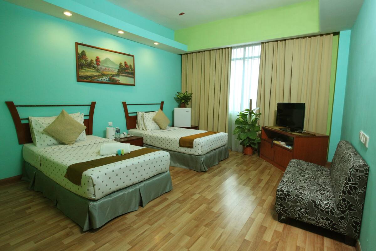 Deluxe Twin Room | Iron/ironing board (on request), free WiFi, bed sheets