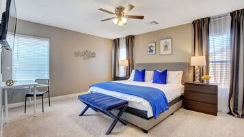 4 habitaciones y caja de seguridad en la habitación