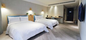 Deluxe Quadruple Room, Bathtub | View from room