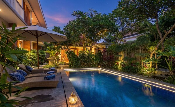 Alberca al aire libre