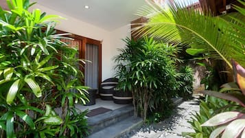 Vue sur le jardin