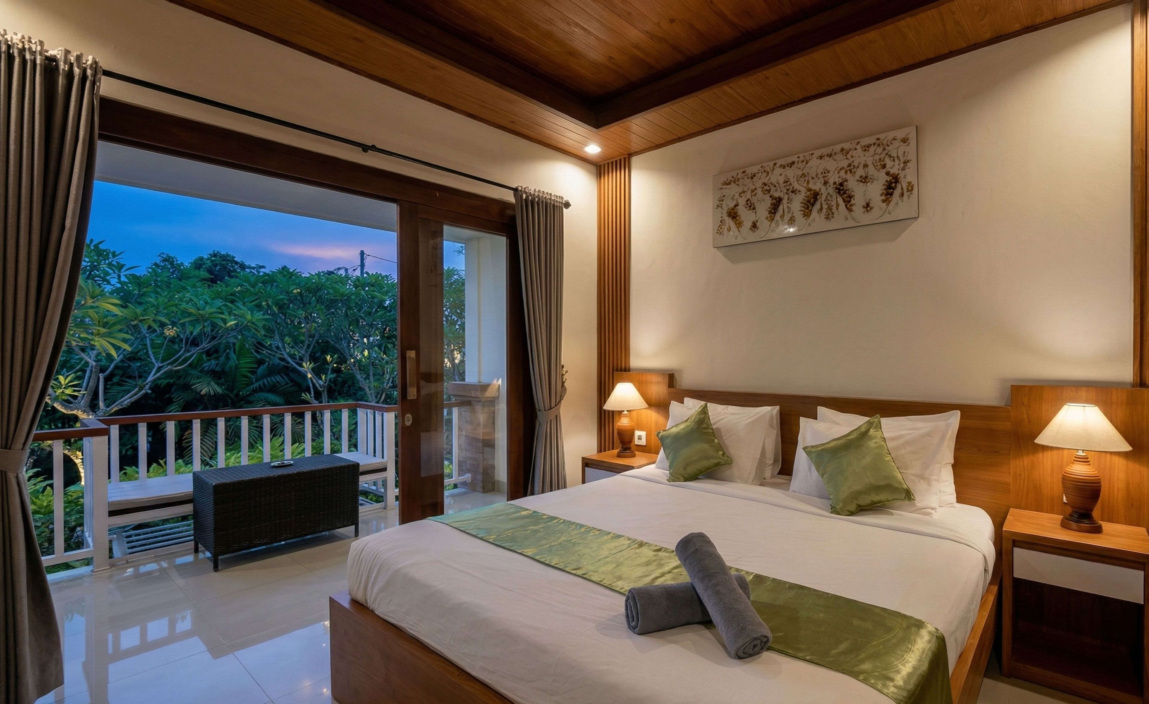 Habitación doble Deluxe, balcón | Terraza o patio