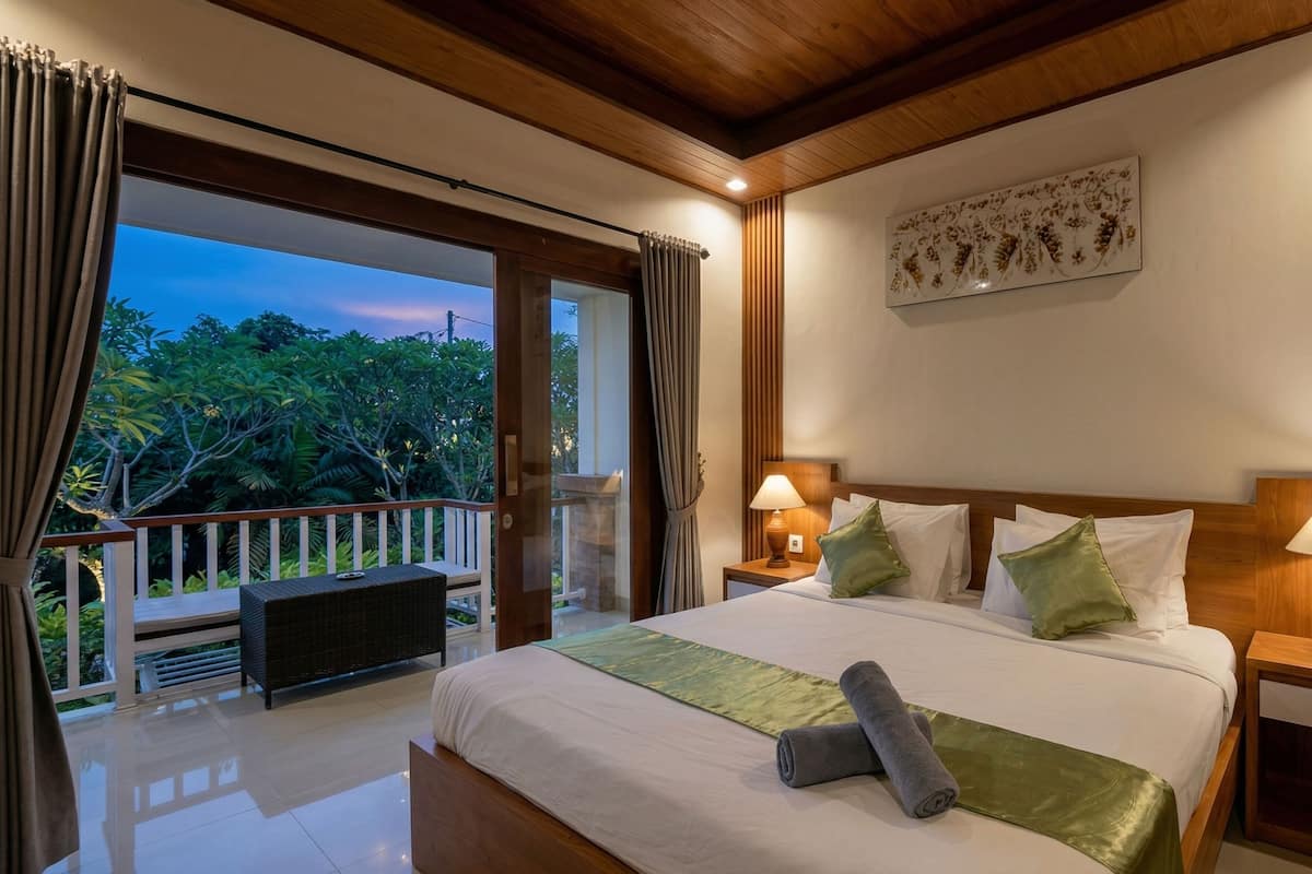 Habitación doble Deluxe, balcón | Terraza o patio