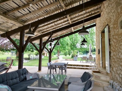 Chartreuse Large heated swimming pool Activities Large terrace Pets welcome