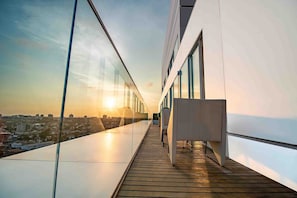 Vue depuis le balcon