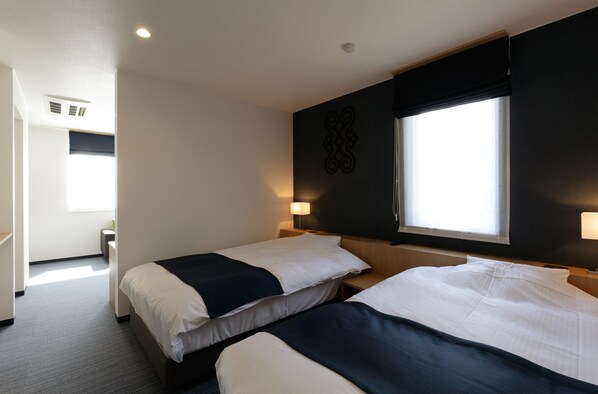 Deluxe Twin Room | Desk, free WiFi, bed sheets - Hotel REUS Ashoro (Ashoro)