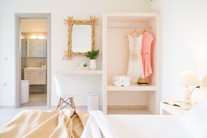 Apartment, Balcony | Hypo-allergenic bedding, in-room safe, desk, laptop workspace - Sweet Home Naxos (Naxos)