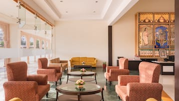 Sala de estar en el lobby