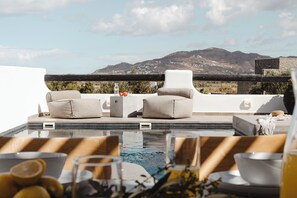 Grand Villa with Sea View | Private pool - Kalea Luxury Villas (Naxos)