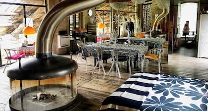 New loft of the artist