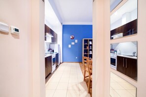 City Apartment | Living area - Blue Happy Apartment (Warsaw)