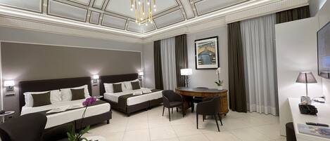 Executive Quadruple Room, Multiple Beds, City View