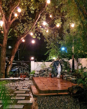Jardín. Balay ni Manuel ken Maria Boutique Hotel