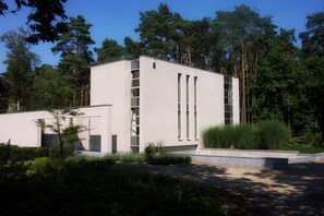 Overnatningsstedets facade