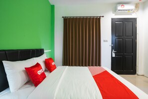 Standard dubbelrum | Skrivbord, gratis wi-fi och sängkläder